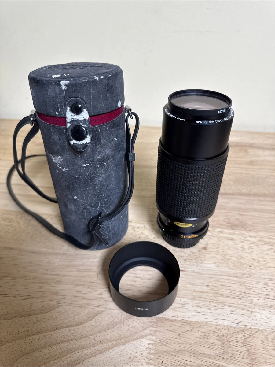 Minolta f/4.5 Camera Lenses 75-200mm Focal for sale | eBay