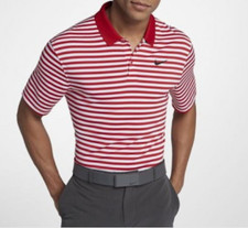 Nike Dri-Fit Victory Stripe Golf Polo NWOT Size L Pick Color  891239 1 
