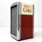 Vintage 1992 Coca-Cola “Have a Coke” Metal Napkin Dispenser Retro Diner Style
