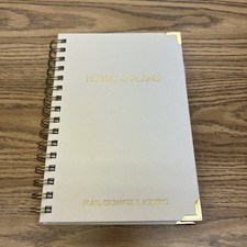 Undated Daily Planner - with Hourly Schedules, Action Items and Notes Pages