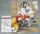MANNY FERNANDEZ Signed 1972 17-0 Miami Dolphins 8x10 Photo + JSA COA W266057