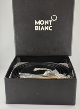 Montblanc Special Edition Brown Color Men Leather Belt With Box | Free Shipping