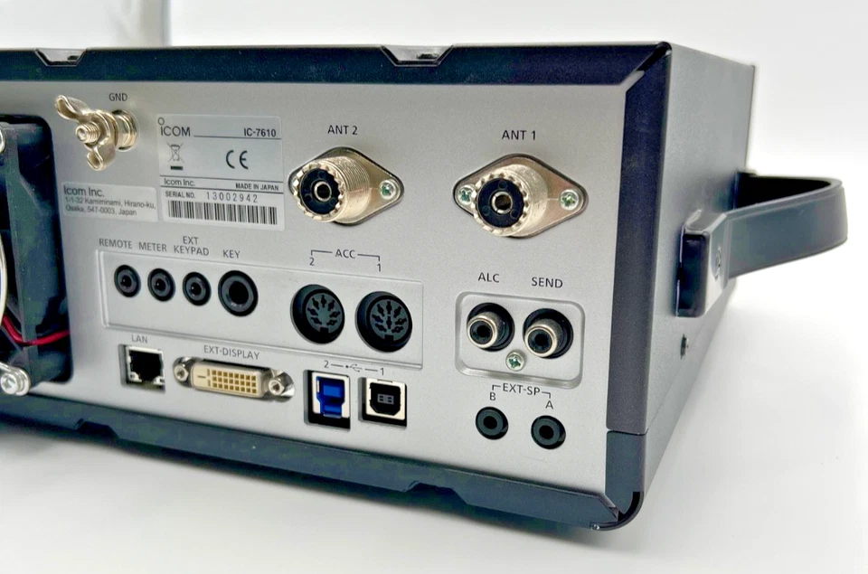 ICOM IC-7610 - HF /50 MHz Transceiver Basisstation, tragbar, - Bild 3 von 4