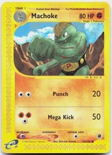 Machoke 85/165 Uncommon Expedition Base Set Pokemon Moderately Played on eBay