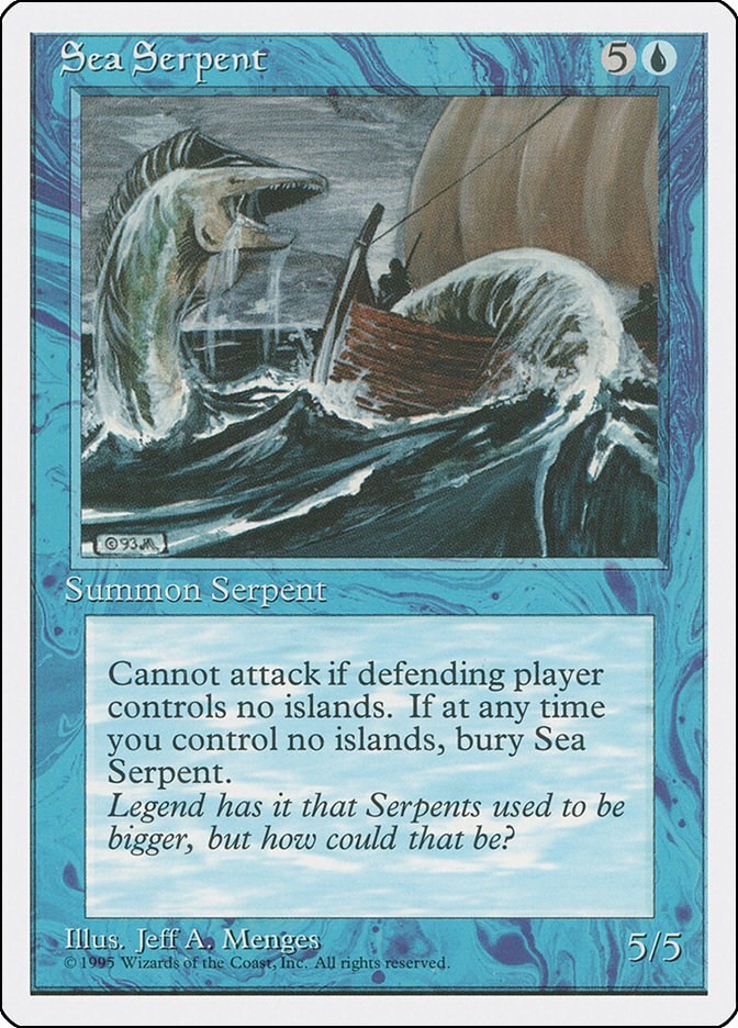Fourth Edition Sea Serpent