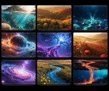 Laptop Skin Vinyl Sticker 10 - 17 Inch Decals Chromebook Tablets Dreamscapes