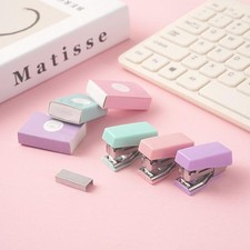 Mini Portable Metal Stapler Set, 500 Staples Office/school Binding Kit Supplies