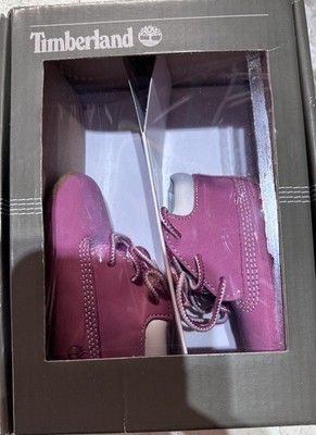 Timberland Infant Crib Bootie Pink Size 1 Baby Boots TB09680R661 NEW In Box