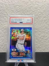 2023 Topps Chrome Logofractor Edition Adley Rutschman  Blue Refractor /150 (RC)