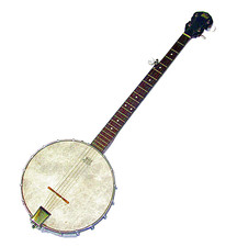 Rogue Open Back 5-String Banjo W/ Carry Bag