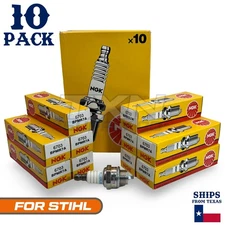 10 Pack NGK Spark Plug - For STIHL Trimmer Cutter  FR 480