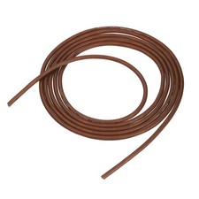 10 Feet Bulk XLR Microphone Cable, Spiral Copper Wrapped Shielding, Brown