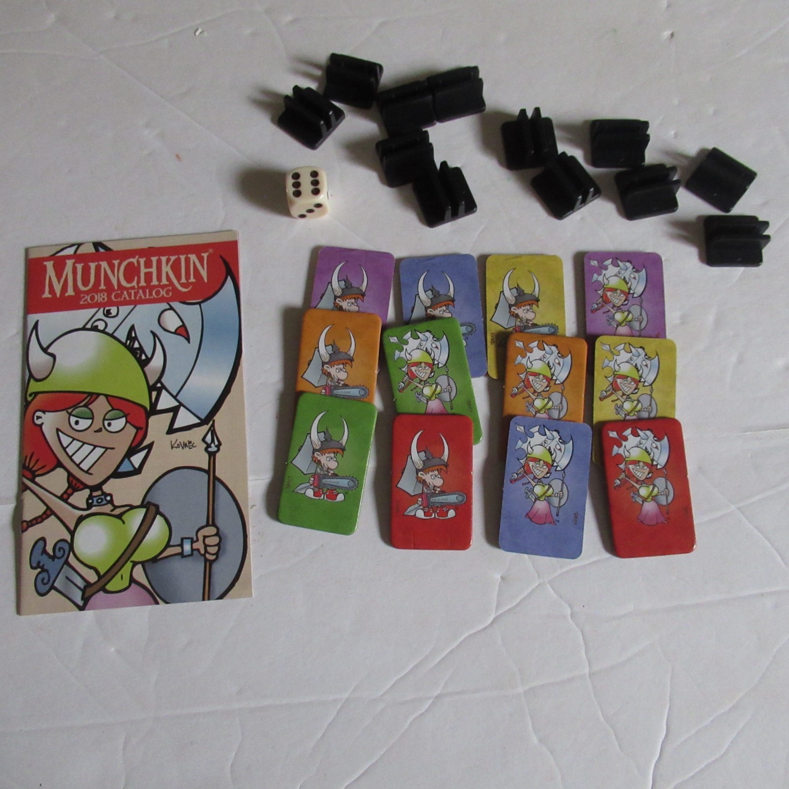 Munchkin Deluxe Steve Jackson Games Board Game 2018 Complete
