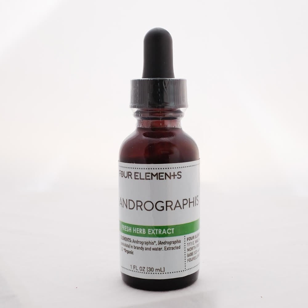 Настойка андрографиса Four Elements Organic Herbals 1 унция жидкости 3590₽