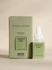 (4 Packs) Pura Smart Scent Refill Studio McGee Neroli Basil 0.33oz NEW Sealed
