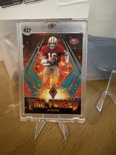 2021 Panini Phoenix - Fire Forged Joe Montana #FF-8 Teal /149