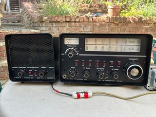 Drake 2B Receiver with the matching Q multiplier / loudspeaker a classic