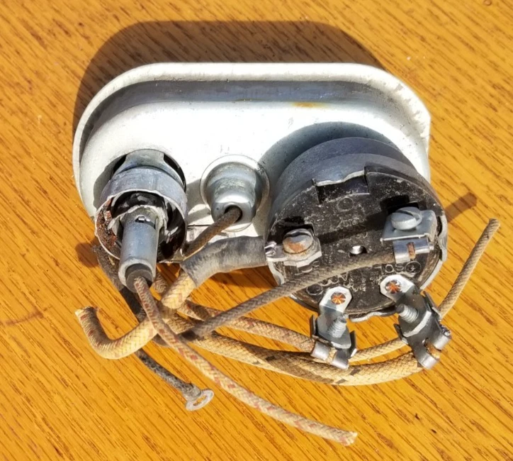 Ignition Switch & Key 1953-54 Pontiac Chieftain Silver Streak 1954 53 1949 1950 - Image 4 of 4