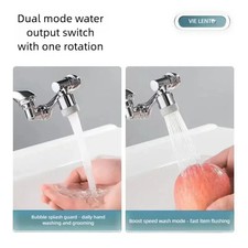 ABS Universal Rotation Extender Faucet Aerator Splash Filter Kitchen Washbasin F