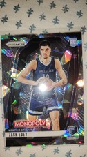 2024-25 Panini Prizm Monopoly Zach Edey #24 Ice Prizm (RC) NM NBA