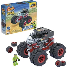 Mega Construx Hot Wheels Monster Truck Bone Shaker 194 Pieces*New*