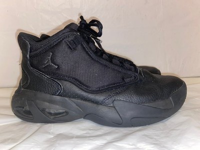 Nike DQ8404-001 Jordan Max Aur 4 (GS) Black Hi-top Youth Size 5.5