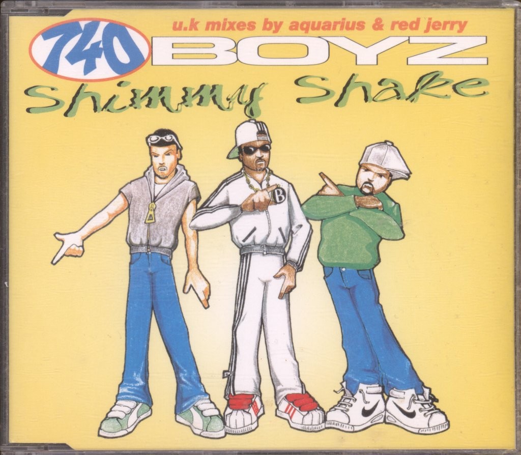 740 Boyz Shimmy Shake CD UK Cutting 1995 single MCSTD40002