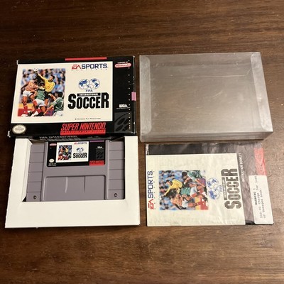 FIFA International Soccer (Super Nintendo SNES) Complete - Tested - Authentic