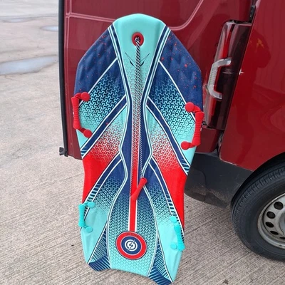 2 x Sno-Storm 50 (127 cm) 2 Seater Vipernex Snow Sled in Blue/red - Image 1 of 4