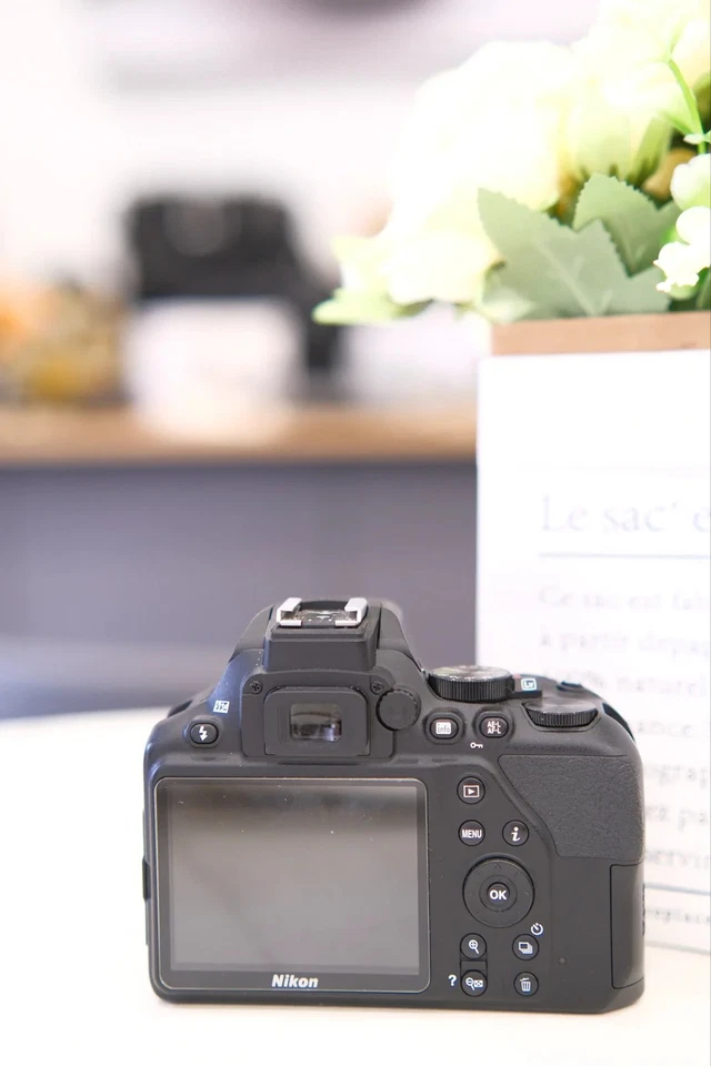 Used Nikon D3500 DSLR Camera Body with Low Shutter Count biack - Image 3 of 4