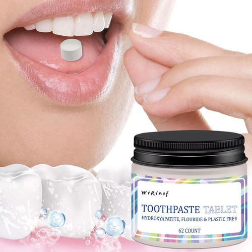 NOBS Toothpaste Tablets - 62 NOBS Toothpastes For Cleaning NEW the BS B7X1