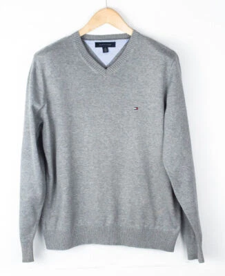 TOMMY HILFIGER Herren Strickpullover Größe M @5 - Bild 1 von 4