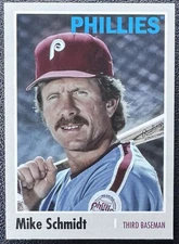2024 Topps Archives Mike Schmidt 1970 Design #109 Philadelphia Phillies