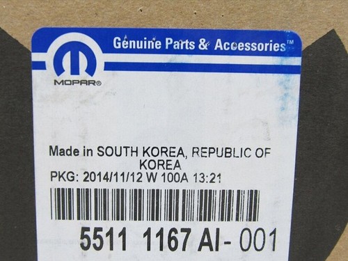 2011-14 JEEP WRANGLER A/C AC AIR CONDITIONING HEATER CONTROL UNIT OEM NEW MOPAR - Picture 5 of 5