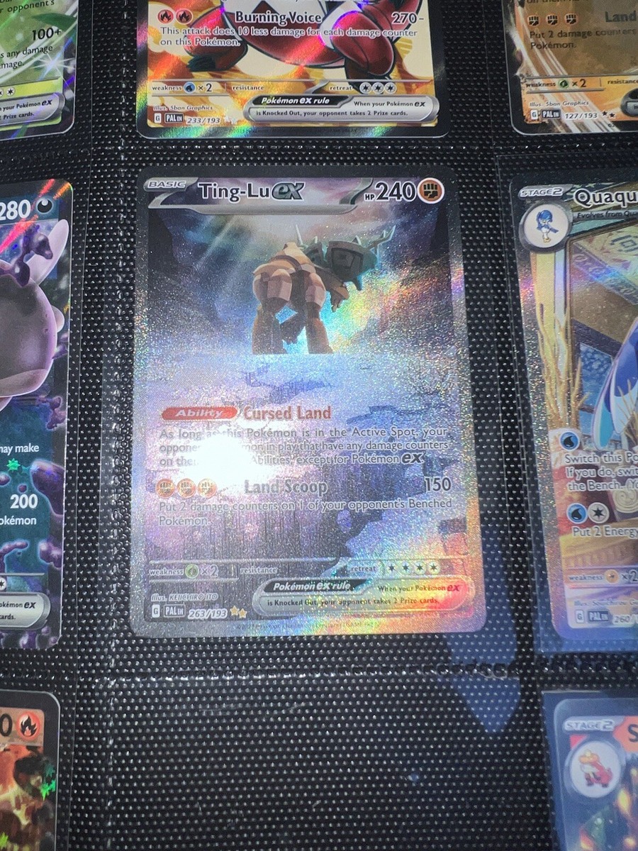 Ting-Lu EX - Paldea Evolved 263/193 Pokemon TCG Ultra Rare NM | eBay