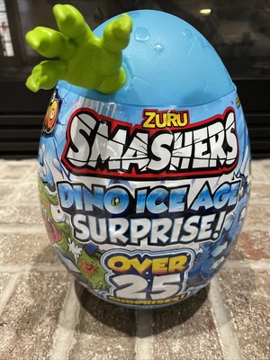 Zuru Smashers Dino Ice Age Surprise Egg Raptor EPIC 25 Surprises Series 3 *New*