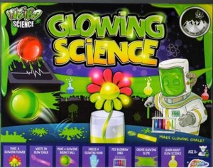 glowing chemistry set