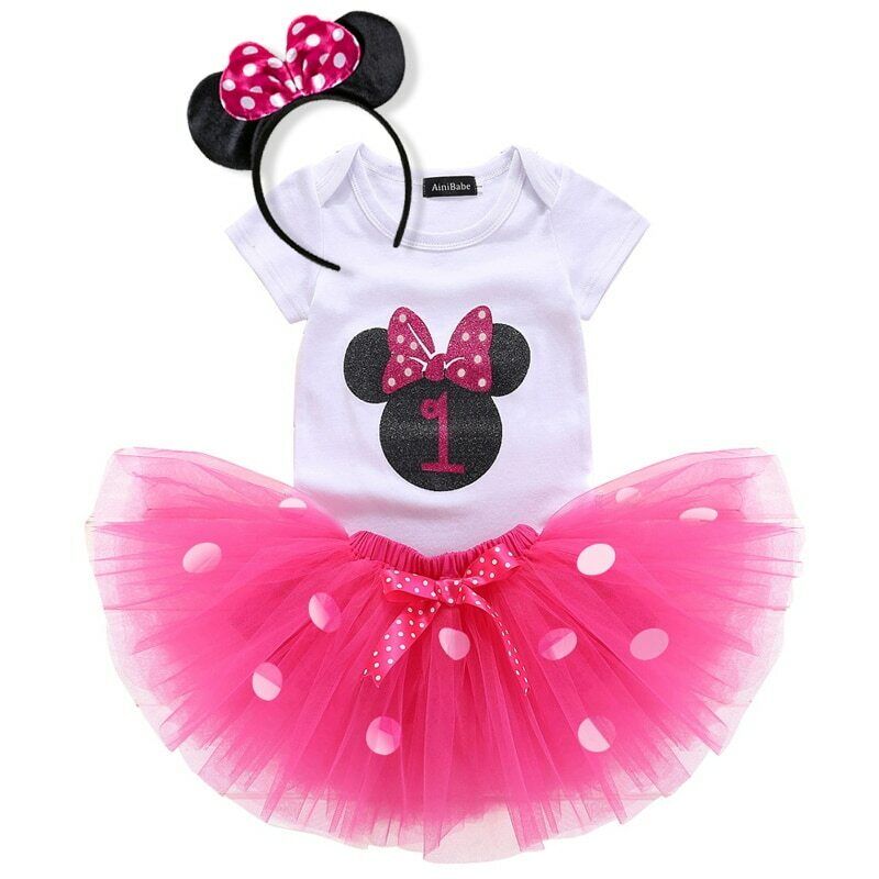 Vestido de Niña Ropa de Bautizo para Bebé Primera Fiestas Cumpleaños Baby  Dress | eBay