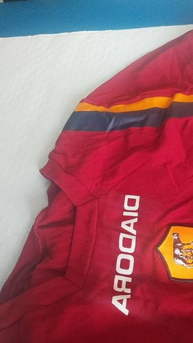 MAGLIA ROMA 2004/2005 DIADORa size xXL allenamento modello Champions League - Foto 7 di 9