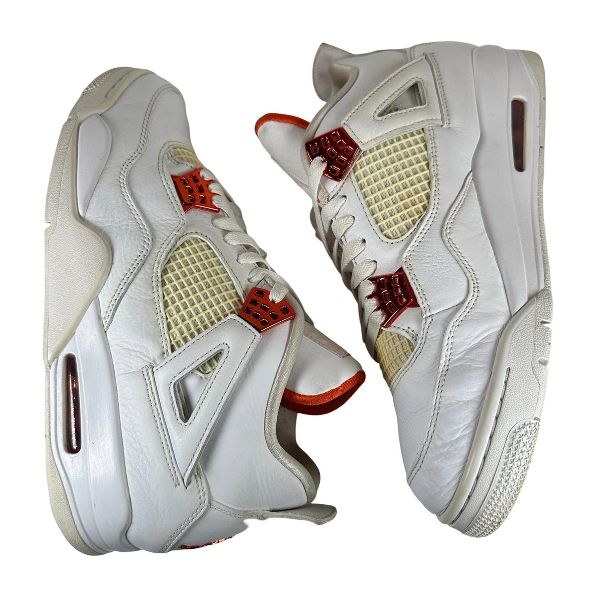 Air Jordan 4 Retro Orange Metallic - Size 10 - CT8527 118 | eBay
