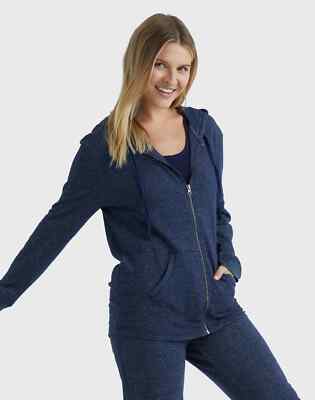 Hanes French Terry Hoodie Full Zip Sweatshirt w Pockets Womens Soft oz  S-2XL