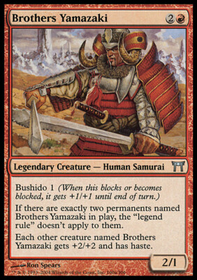 MTG Magic the Gathering Brothers Yamazaki (160a/317) Champions of Kamigawa LP