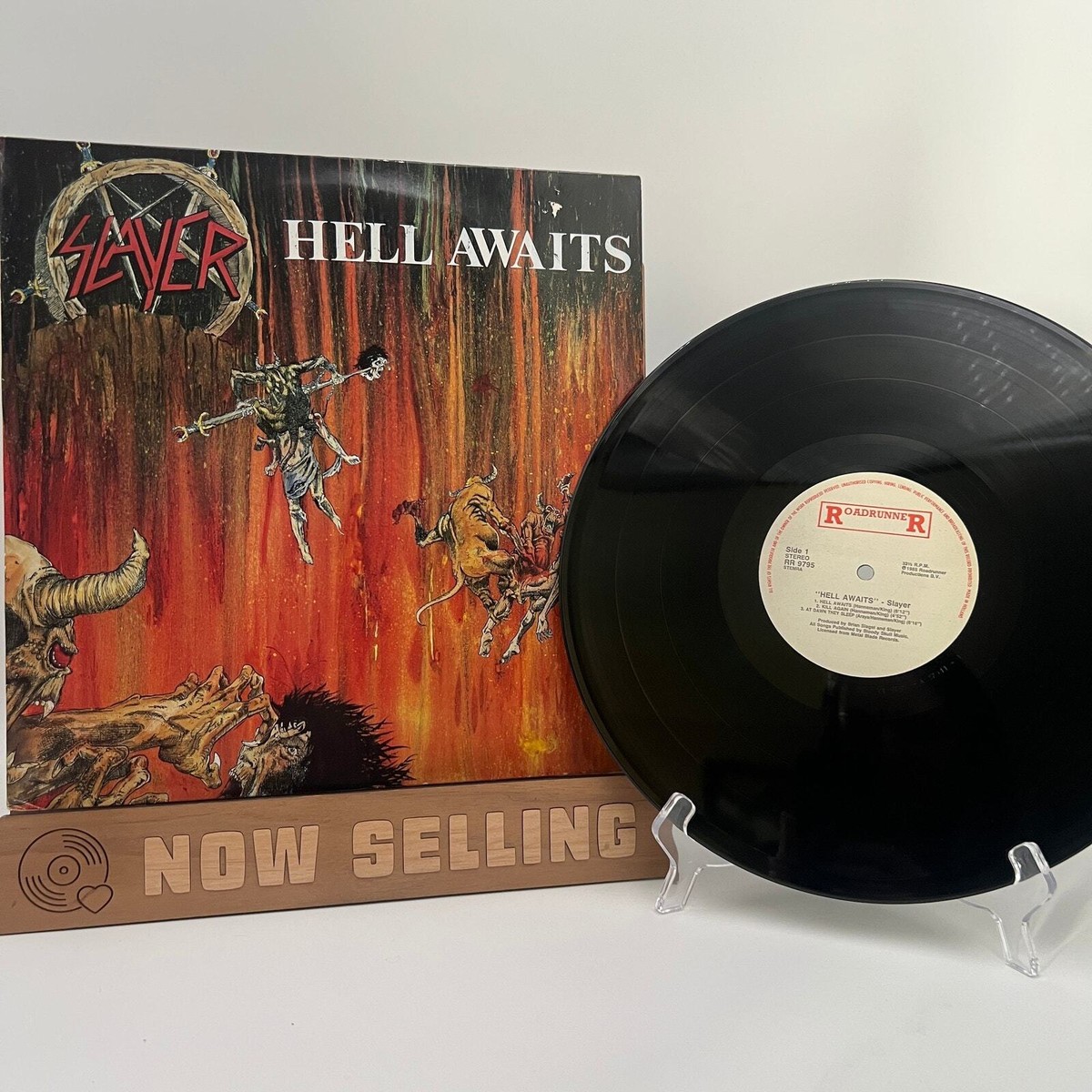 Slayer Hell Awaits LP 中古レコード　希少盤 Slayer Hell Awaits LP 中古レコード 希少盤