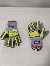 Mcr Safety Predator Mechanic Work Glove ANSI Cut A6 Sz XXL Qty 2 Pairs PD6951XXL