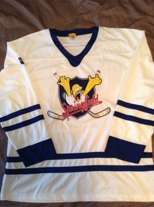 simpsons hockey jersey