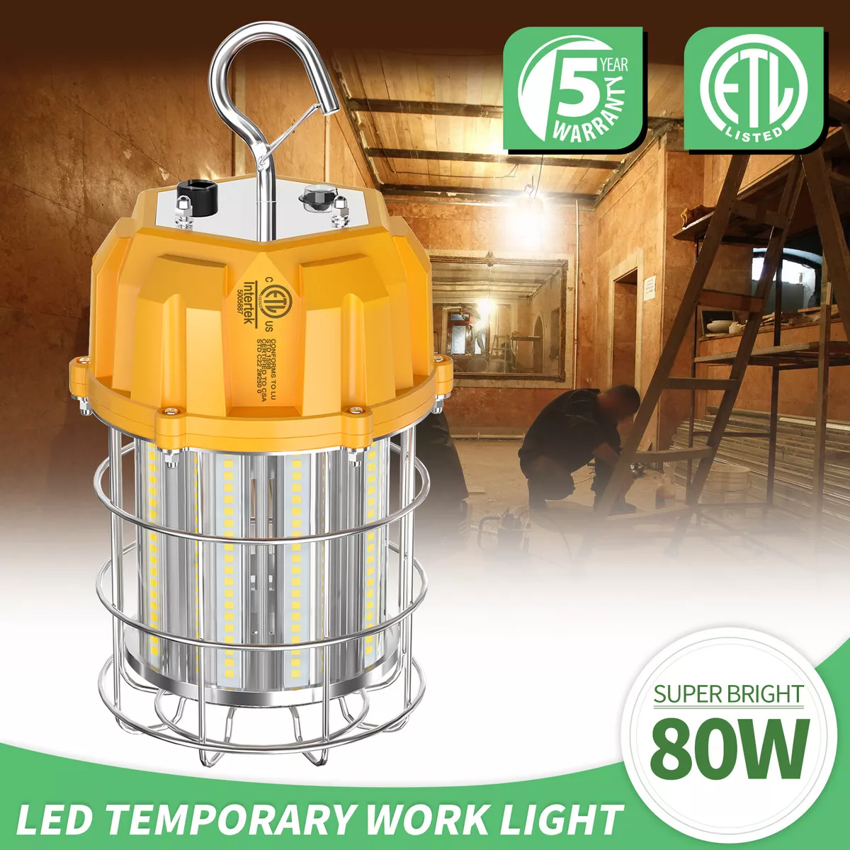 Portable construction lights deals