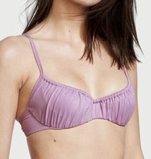New Victoria s Secret 34D Bikini Top Lined Underwire VS NWT