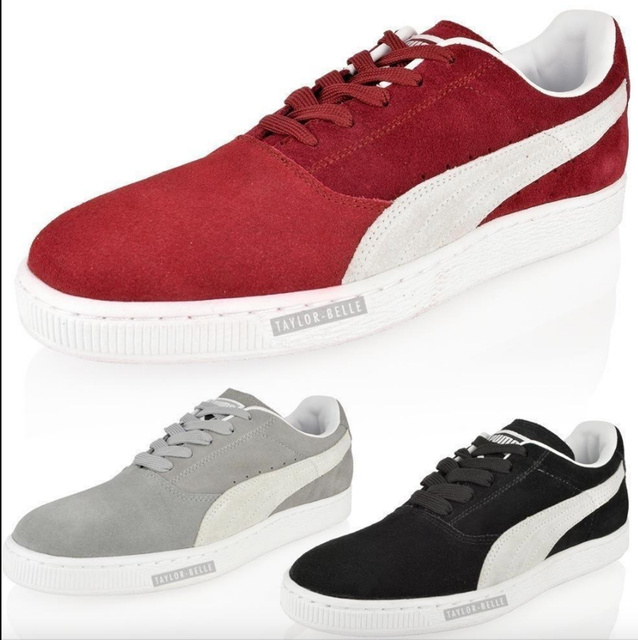 puma suede dark shadow