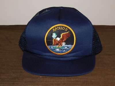 ASTRONAUTS APOLLO 11 EAGLE MOON LANDING  HAT NEW CONDITION