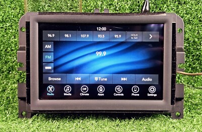 2018-2020 Chrysler Pacifica Radio Display Bildschirm 7 '' OEM 68331626AF